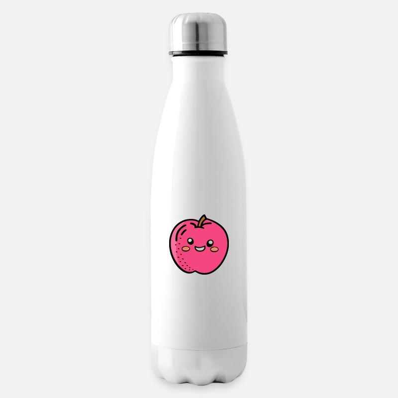 Snack Apple - Isolierflasche - Weiß