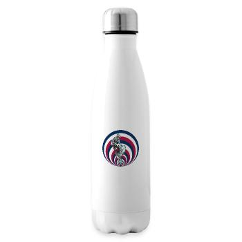 bmx old school - Bouteille isotherme - blanc - Droite