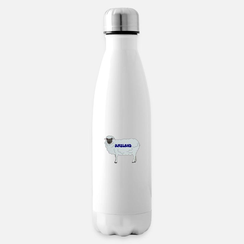 Ameland Schaf - Isolierflasche - Weiß