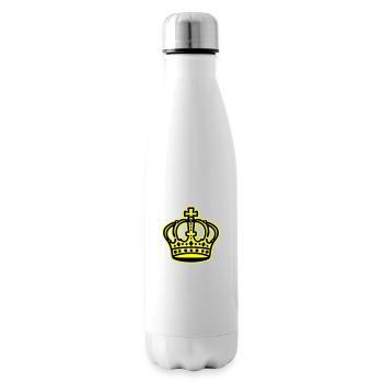 Krone Logo - Insulated Water Bottle - white - Right