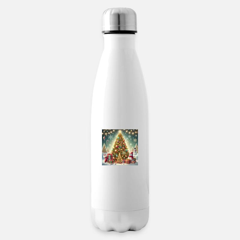 Christmas tree - Isolierflasche - Weiß