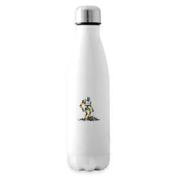When AI Tries to Clean Up - Insulated Water Bottle - white - Right