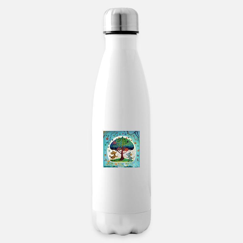 L’arbre de vie - Bouteille isotherme - blanc