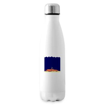 Submarine sunk ground grounded - Insulated Water Bottle - white - Right