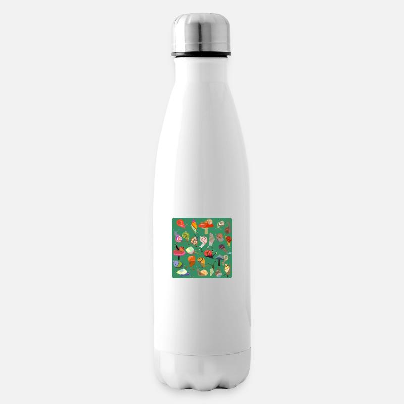Bouquet d’escargots - Bouteille isotherme - blanc