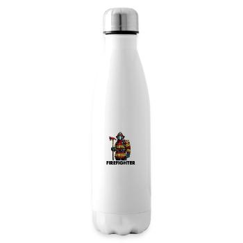 Pompier - Bouteille isotherme - blanc - Droite