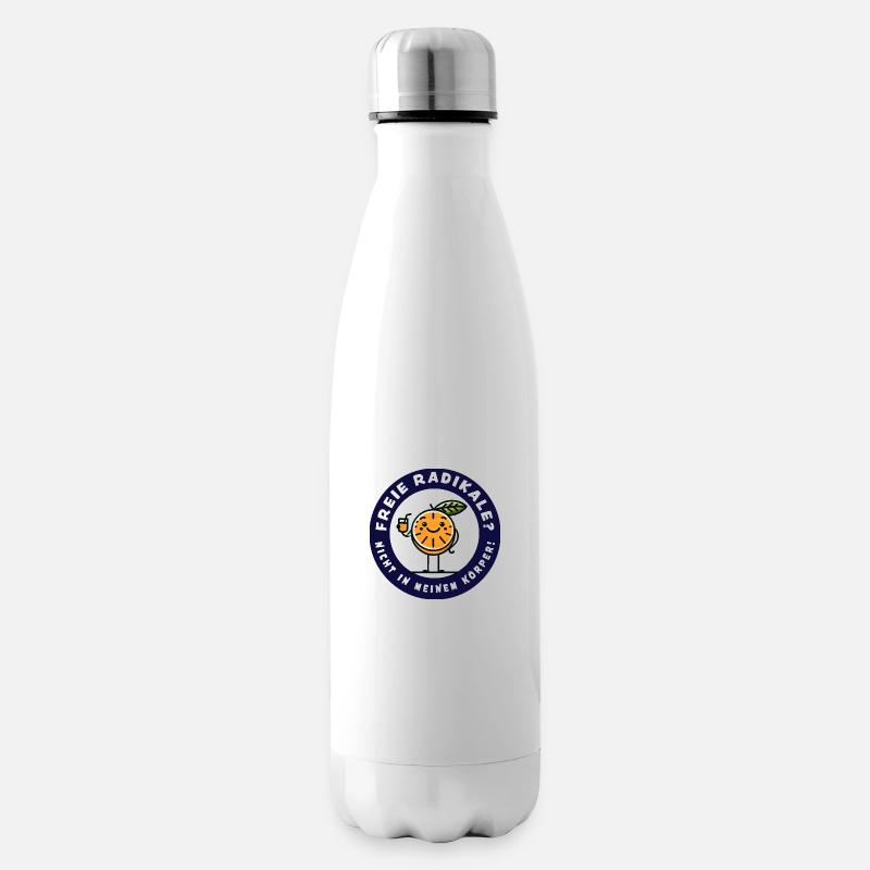 Freie Radikale - Isolierflasche - Weiß