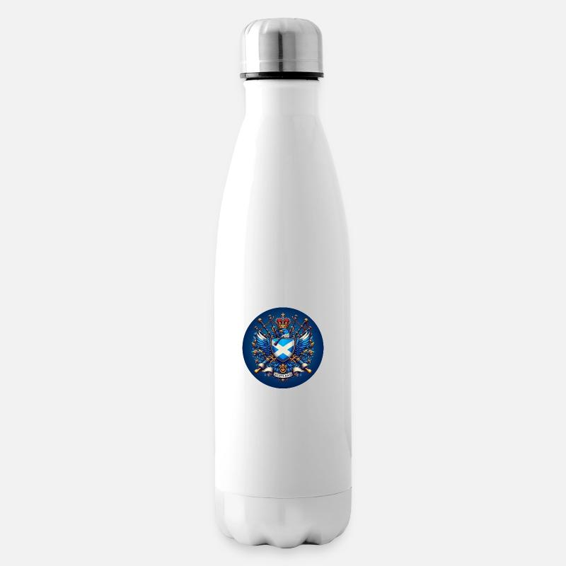 Scotland Logo - Isolierflasche - Weiß