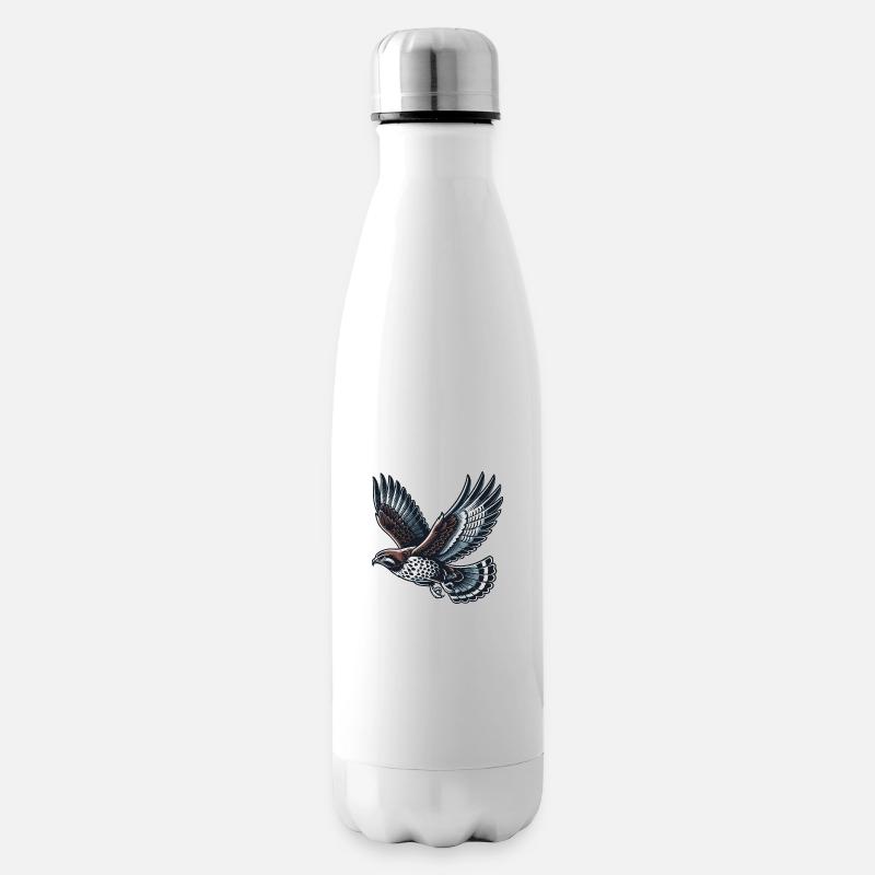 Buzzard - Insulated Water Bottle - white