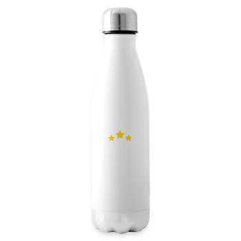 69 Years Star - 69th Anniversary Gift - Insulated Water Bottle - white - Right
