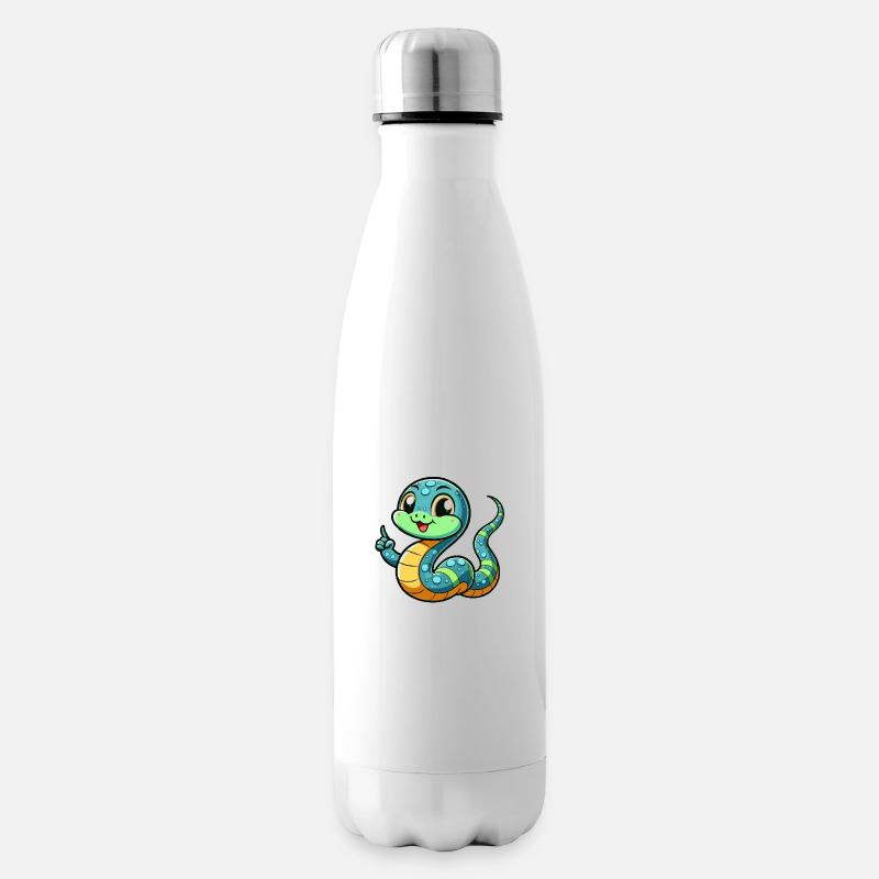Serpent - Bouteille isotherme - blanc