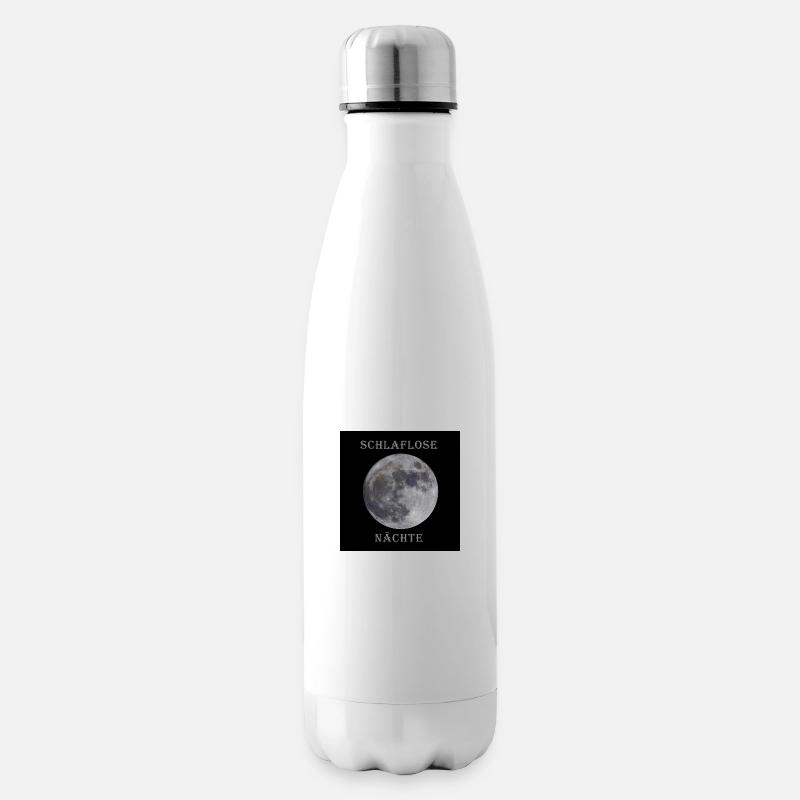Schlaflose Nächte - Isolierflasche - Weiß