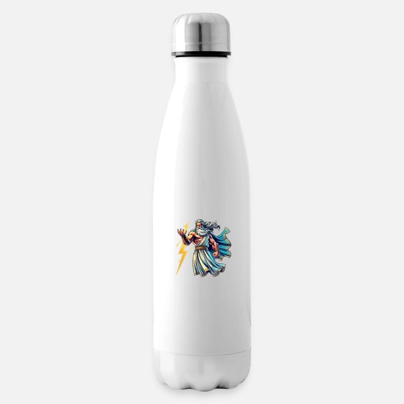 Bande dessinée Zeus - Bouteille isotherme - blanc