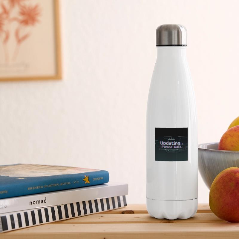 Glitch Update Loading Screen Insulated Water Bottle