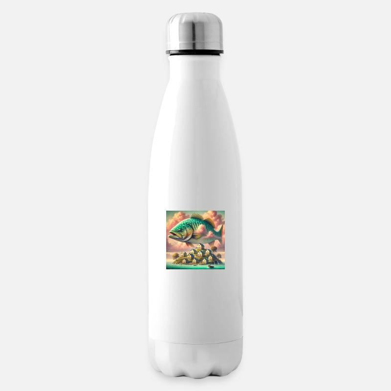 Le poisson volant - Bouteille isotherme - blanc