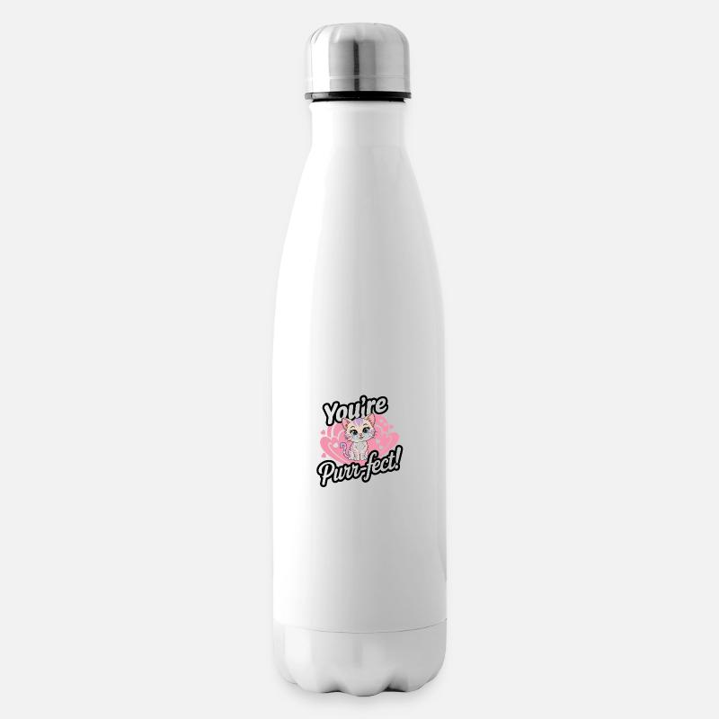 Vous ronronnez ! - Bouteille isotherme - blanc