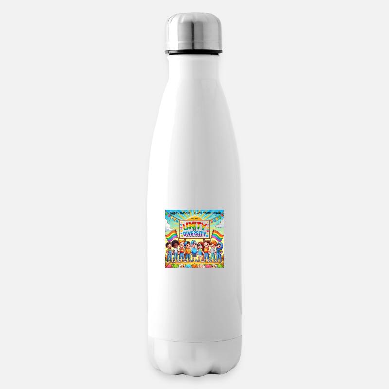 Unity in Diversity - Isolierflasche - Weiß