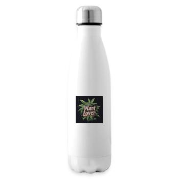 Canabis lover - Insulated Water Bottle - white - Right