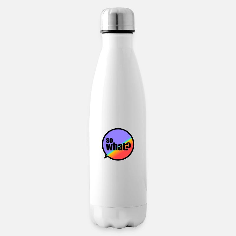 SoWhat? - Insulated Water Bottle - white