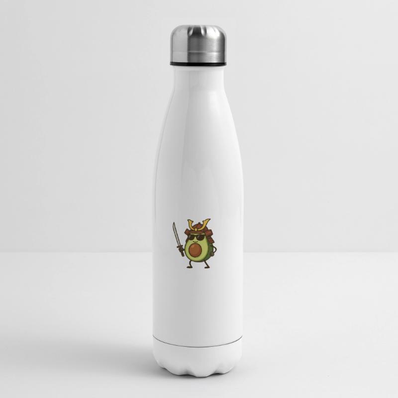Avocado Samurai Insulated Water Bottle