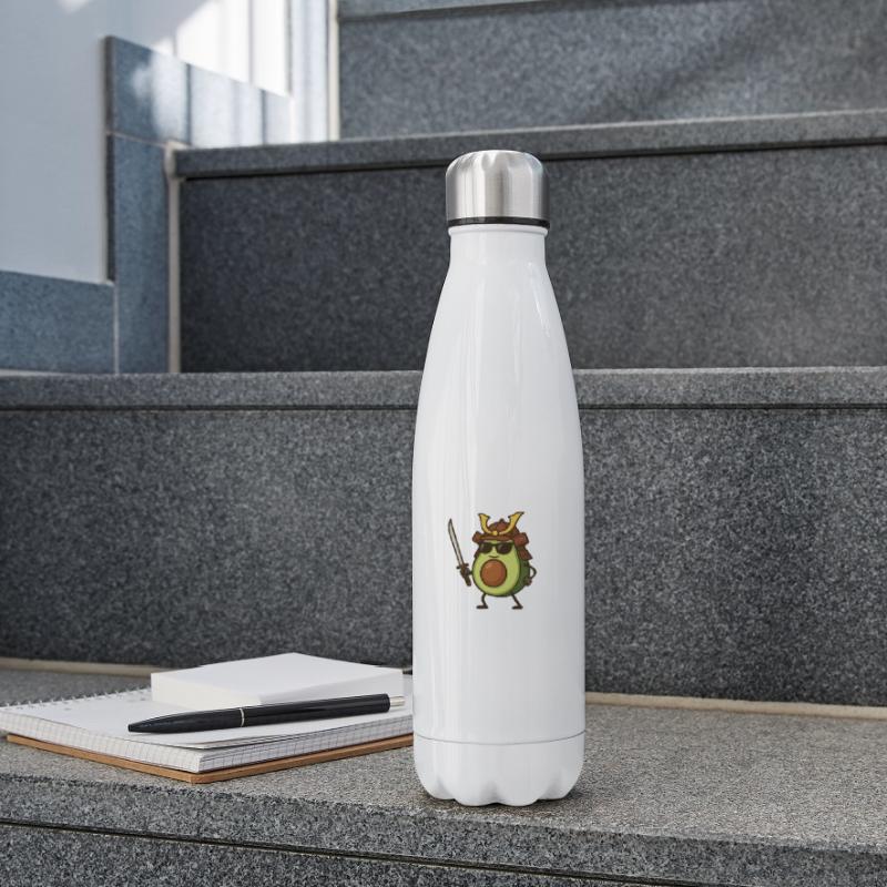 Avocado Samurai Insulated Water Bottle