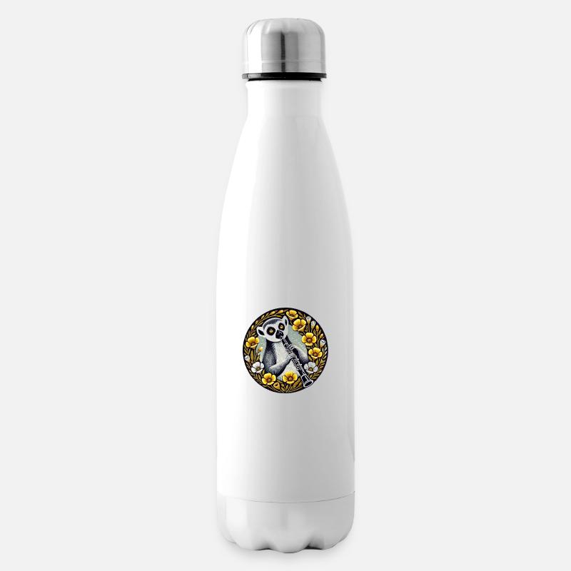 Klarinette Lemur - Isolierflasche - Weiß