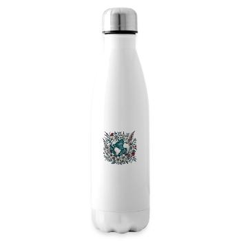 Erde - Isolierflasche - Weiß - Rechts