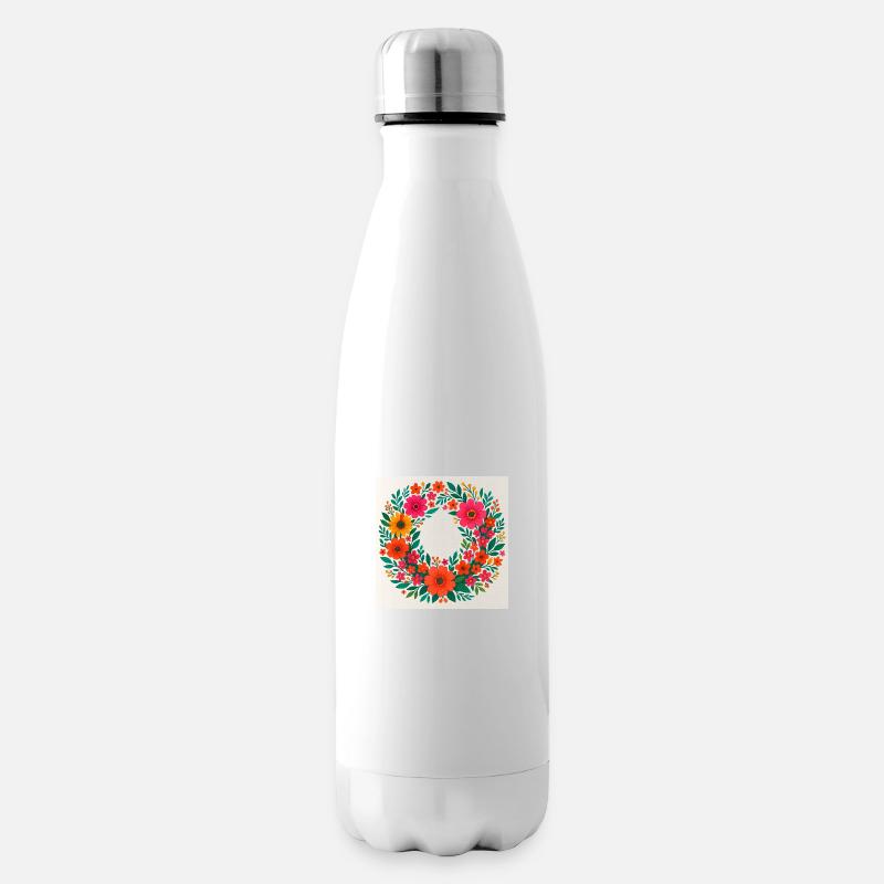 Spring flowers - Bouteille isotherme - blanc