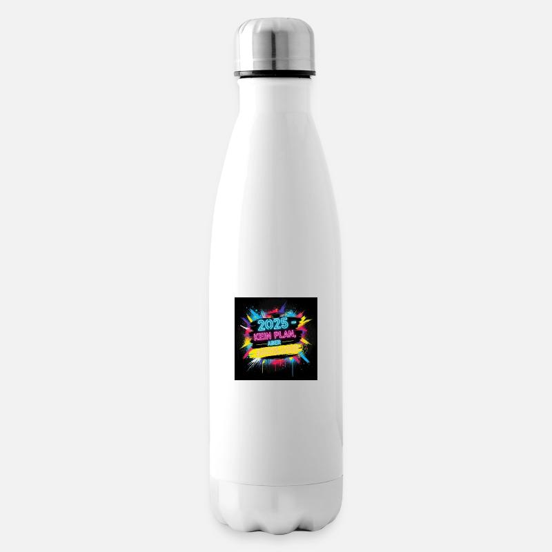 Stylisches Abschluss 2025 Design – Perfekt - Isolierflasche - Weiß