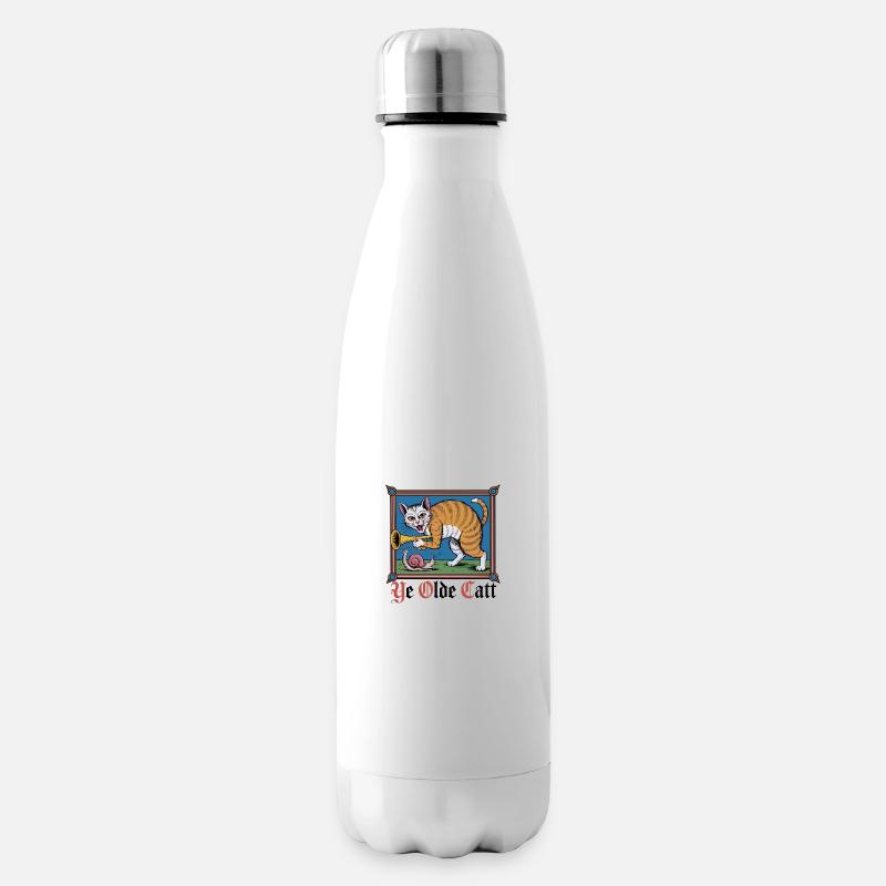 Ye Olde Catt - Isolierflasche - Weiß
