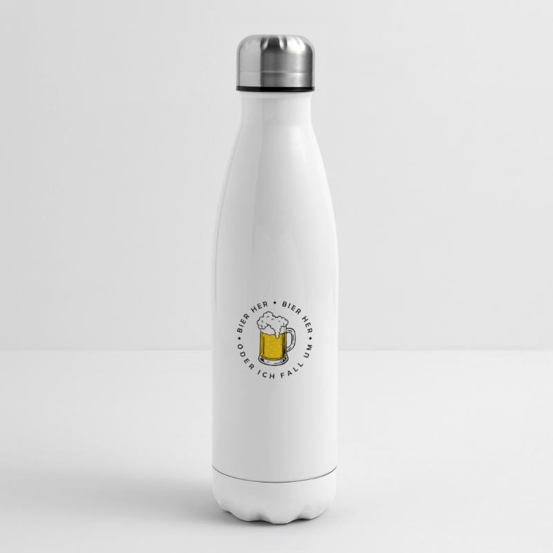 Bees here - Oder ich fall um! Insulated Water Bottle