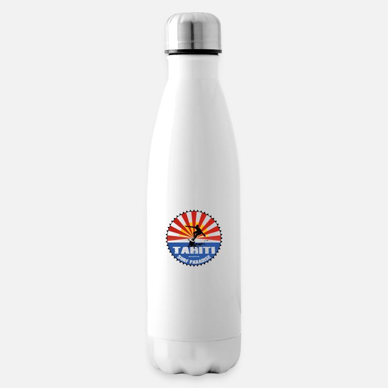 Surf tahiti - Isolierflasche - Weiß