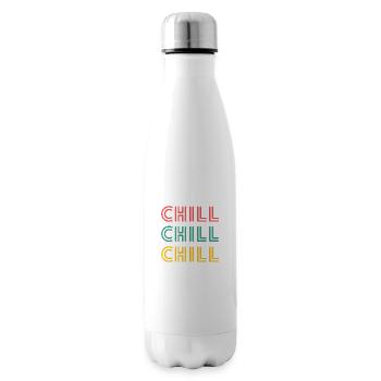 CHILL CHILL CHILL - Isolierflasche - Weiß - Rechts