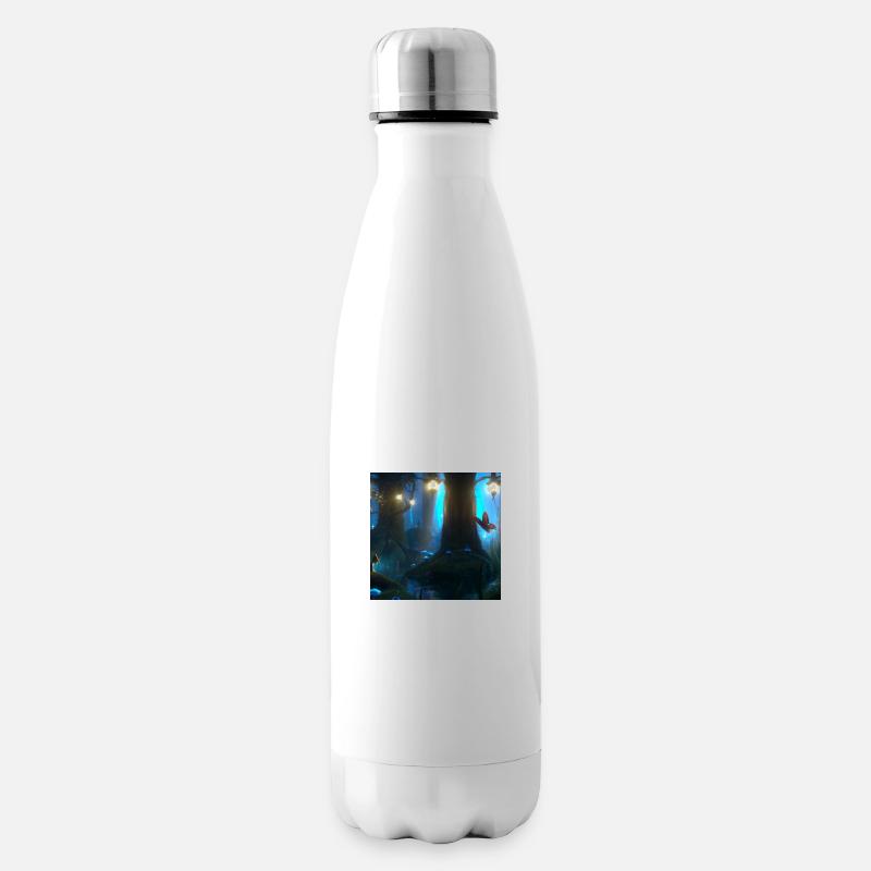 Magical forest - Insulated Water Bottle - white