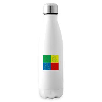 Wow - Isolierflasche - Weiß - Rechts