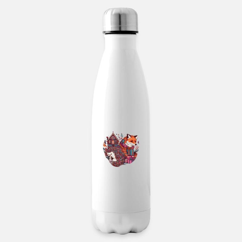 Igel&Fuchs - Isolierflasche - Weiß