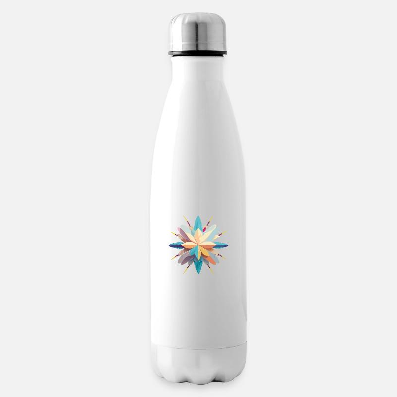 Steht - Isolierflasche - Weiß