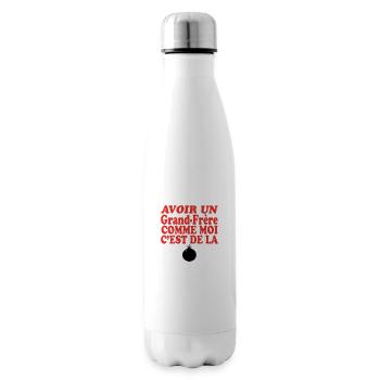 Grand Frère DE LA BOMBE 333889 - Bouteille isotherme - blanc - Droite