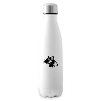 Ratte Maus Nagetier Ratten - Isolierflasche - Weiß - Rechts