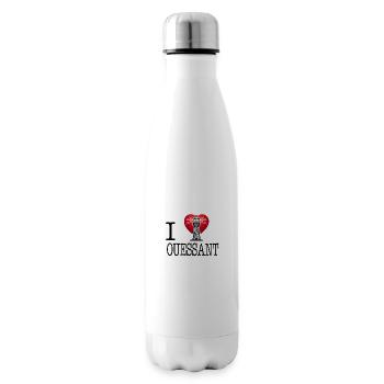 I love Ouessant by I Love Bretagne - Insulated Water Bottle - white - Right