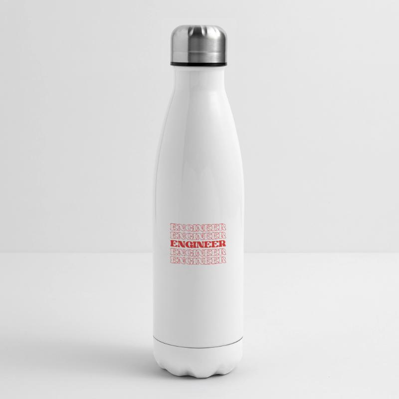 Engineer Designer Developer Technician Builder Insulated Water Bottle