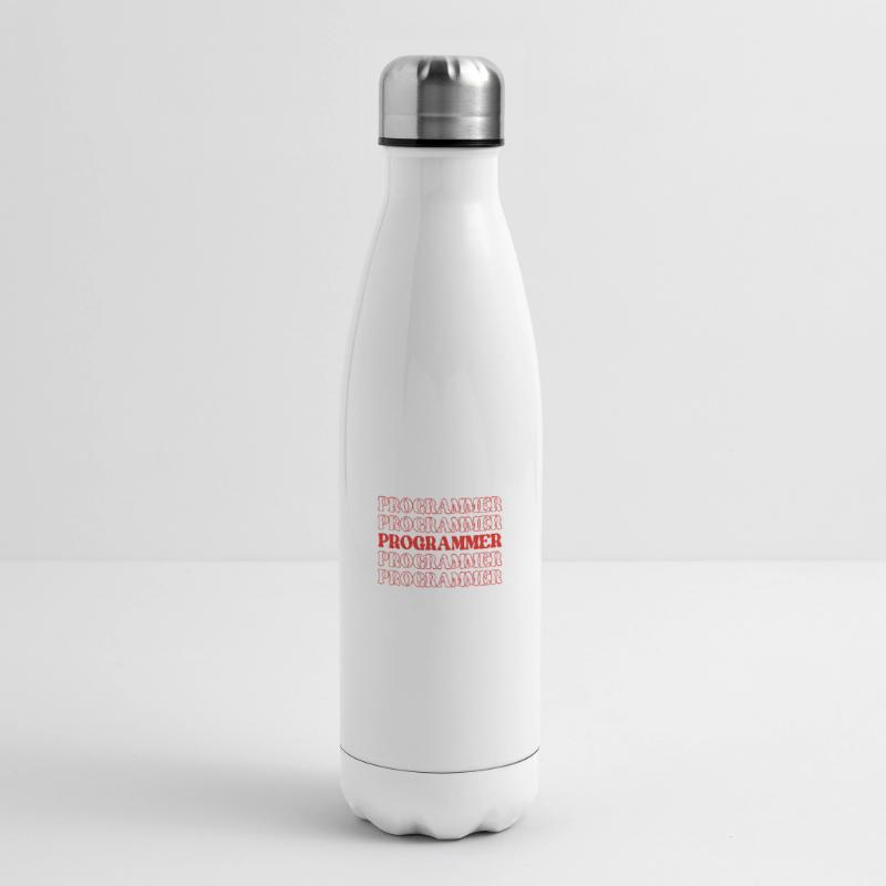 Programmer Coder Developer Coder Software Engineer Insulated Water Bottle
