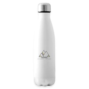 Minimalistisches Ischgl-Logo - Isolierflasche - Weiß - Rechts