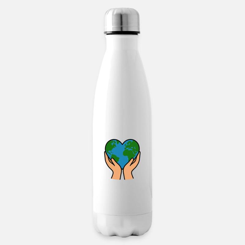 Dame Nature - Bouteille isotherme - blanc