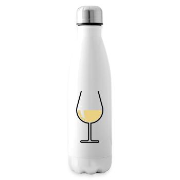 XWeißwein Verre Ventre Ouvert (Vin Blanc / Vin / 2C) - Bouteille isotherme - blanc - Droite