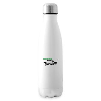 Brazil Flag Brazilian Flag South America - Insulated Water Bottle - white - Right