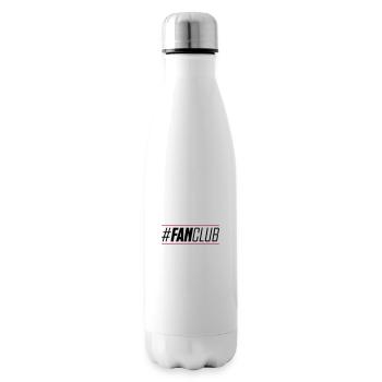 hashtag du fan club - Bouteille isotherme - blanc - Droite