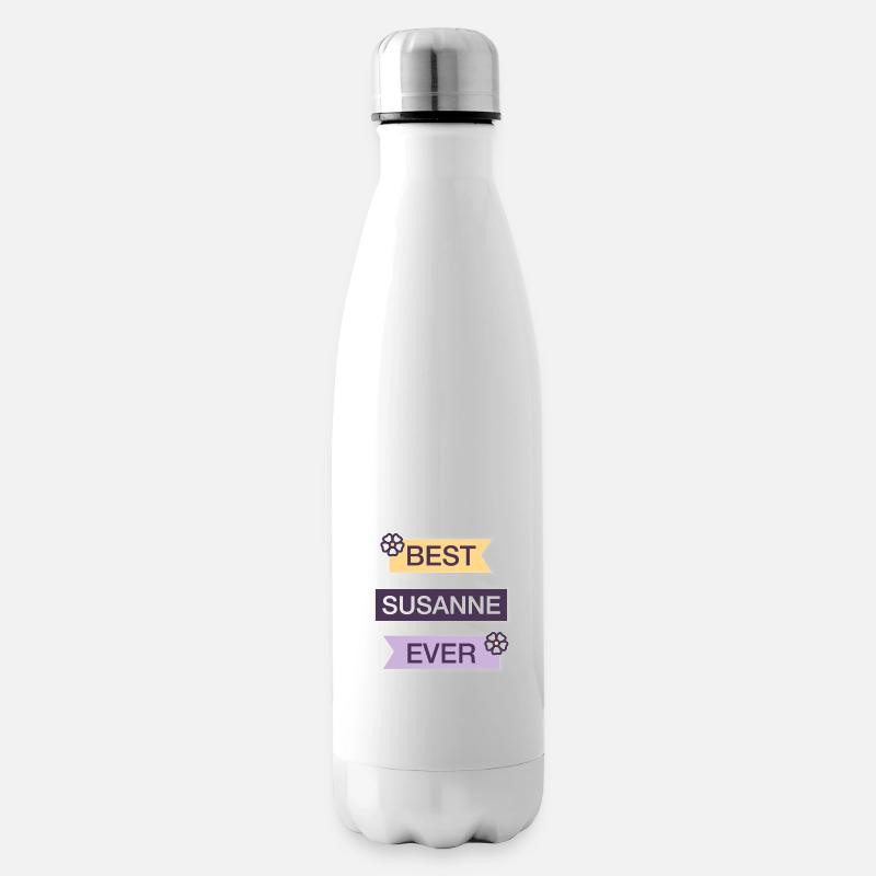 Name Susanne Geschenk Vorname Geburtstag Spruch - Isolierflasche - Weiß