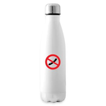 Sausage forbidden - Insulated Water Bottle - white - Right