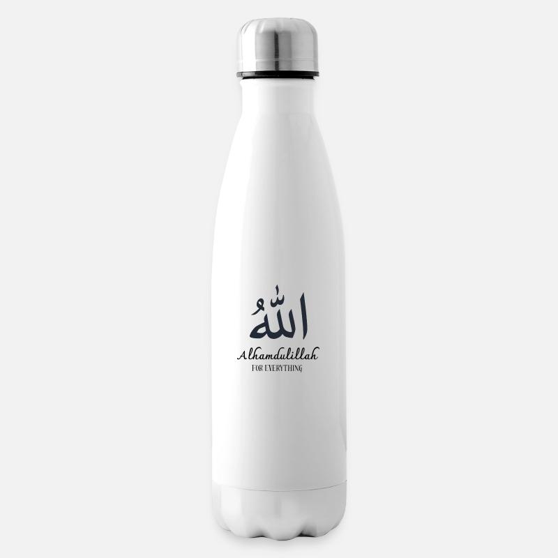 Alhamdoulillah - Bouteille isotherme - blanc